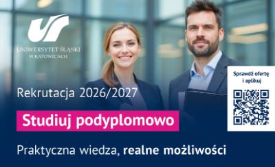 Inwestycja, która procentuje. Rozwijaj się na studiach podyplomowych w Uniwersytecie Śląskim w Katowicach